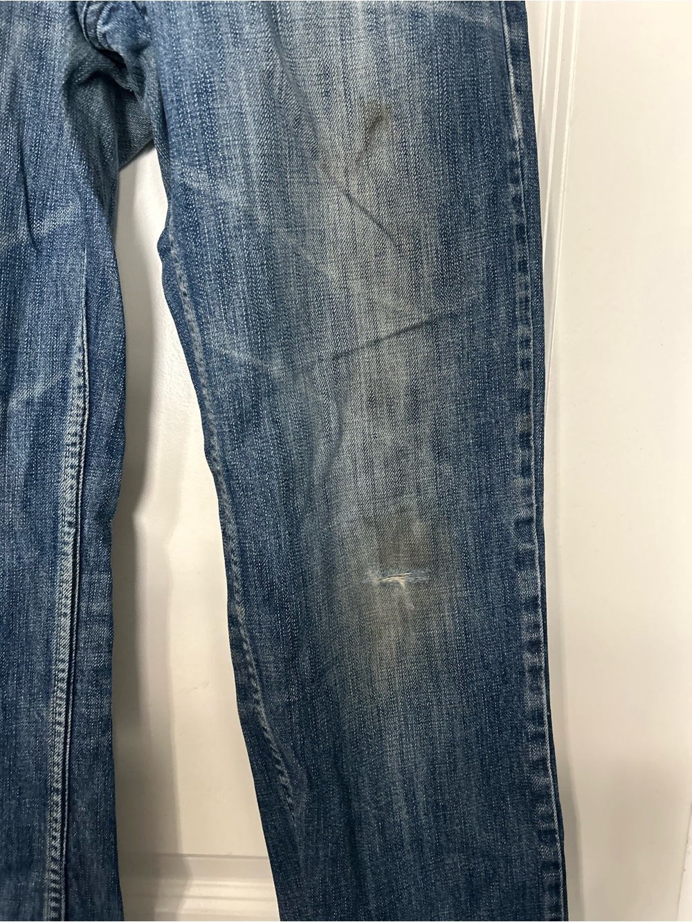 Source Unknown Men's Straight Jeans in Faded Blue